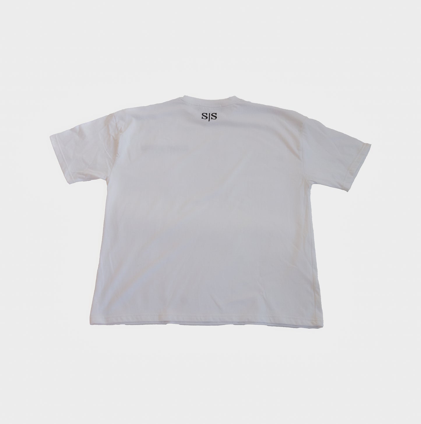 WHITE LOGO T-SHIRT