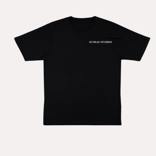 BLACK LOGO T-SHIRT