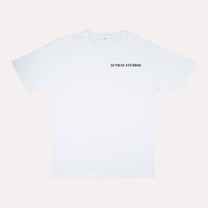 WHITE LOGO T-SHIRT